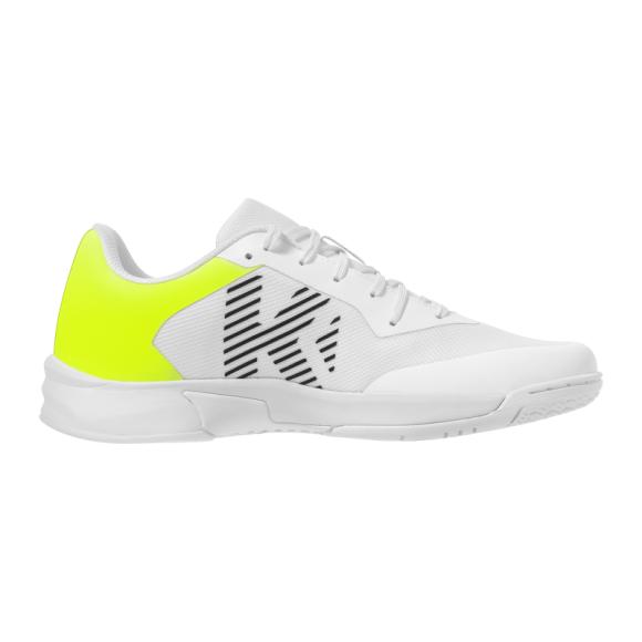 BUTY KOURTFLY THREE WOMEN KEMPA - biały/neonowy żółty 