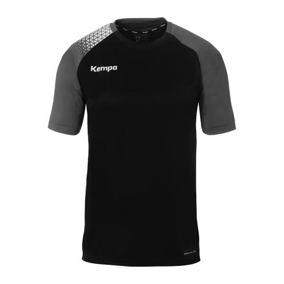 KOSZULKA MECZOWA AMBITION 28 KEMPA - czarny/antracytowy 