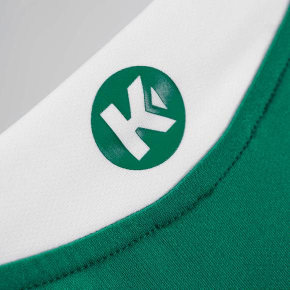 KOSZULKA MECZOWA AMBITION 28 KEMPA - ciemny zielony/biały