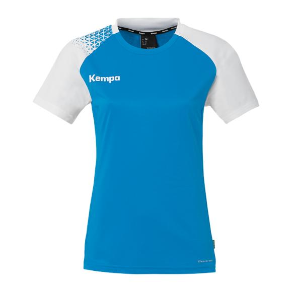 KOSZULKA MECZOWA AMBITION 28 WOMEN KEMPA - niebieski/biały