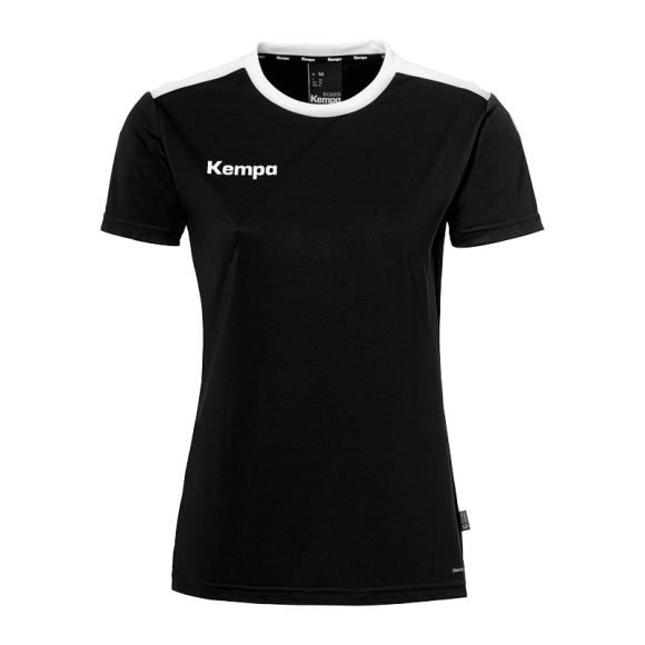  KOSZULKA MECZOWA EMOTION 27 WOMEN KEMPA - czarny/biały