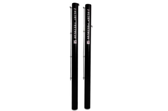 SŁUPKI DO TENISA PROFESJONALNE - OKRĄGŁE - BLACK SERIES