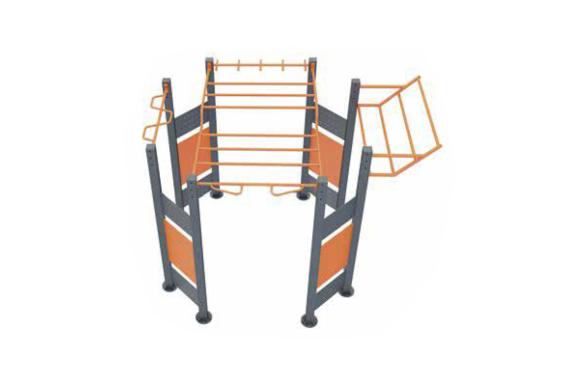 BAZA STREET WORKOUT Z DRABINKĄ