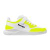 BUTY KOURTFLY KIDS KEMPA - biały/neonowy żółty