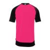 KOSZULKA MECZOWA AMBITION 28 KEMPA - magenta/czarny