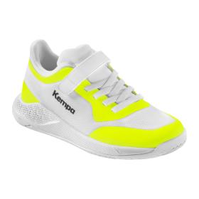 BUTY KOURTFLY KIDS KEMPA  biały/neonowy żółty
