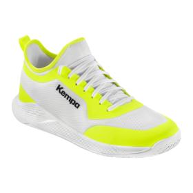 BUTY KOURTFLY JUNIOR KEMPA  biały/neonowy żółty 
