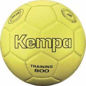 PIŁKA DO PIŁKI RĘCZNEJ TRAINING 800 KEMPA  neonowy żółty