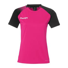 KOSZULKA MECZOWA AMBITION 28 WOMEN KEMPA  magenta/czarny 