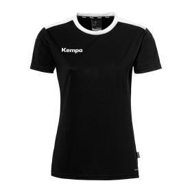  KOSZULKA MECZOWA EMOTION 27 WOMEN KEMPA  czarny/biały
