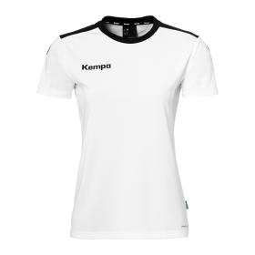KOSZULKA MECZOWA EMOTION 27 WOMEN KEMPA  biały/czarny