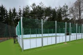 BOISKO DO MINI PIŁKI NOŻNEJ 11,00 X 6,50M   TULEJOWANE