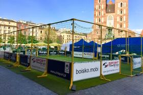 BOISKO DO MINI PIŁKI NOŻNEJ 22,00 X 12,00M  PRZENOŚNE