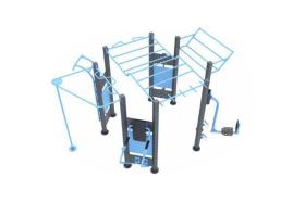 ZESTAW STREET WORKOUT 03  MIESZANY