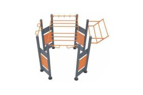 BAZA STREET WORKOUT Z DRABINKĄ