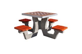 STÓŁ DO GRY W SZACHY I CHIŃCZYKA  ST016