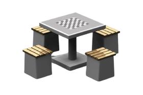 STÓŁ  DO GRY W SZACHY  WOLNOSTOJĄCY ST033